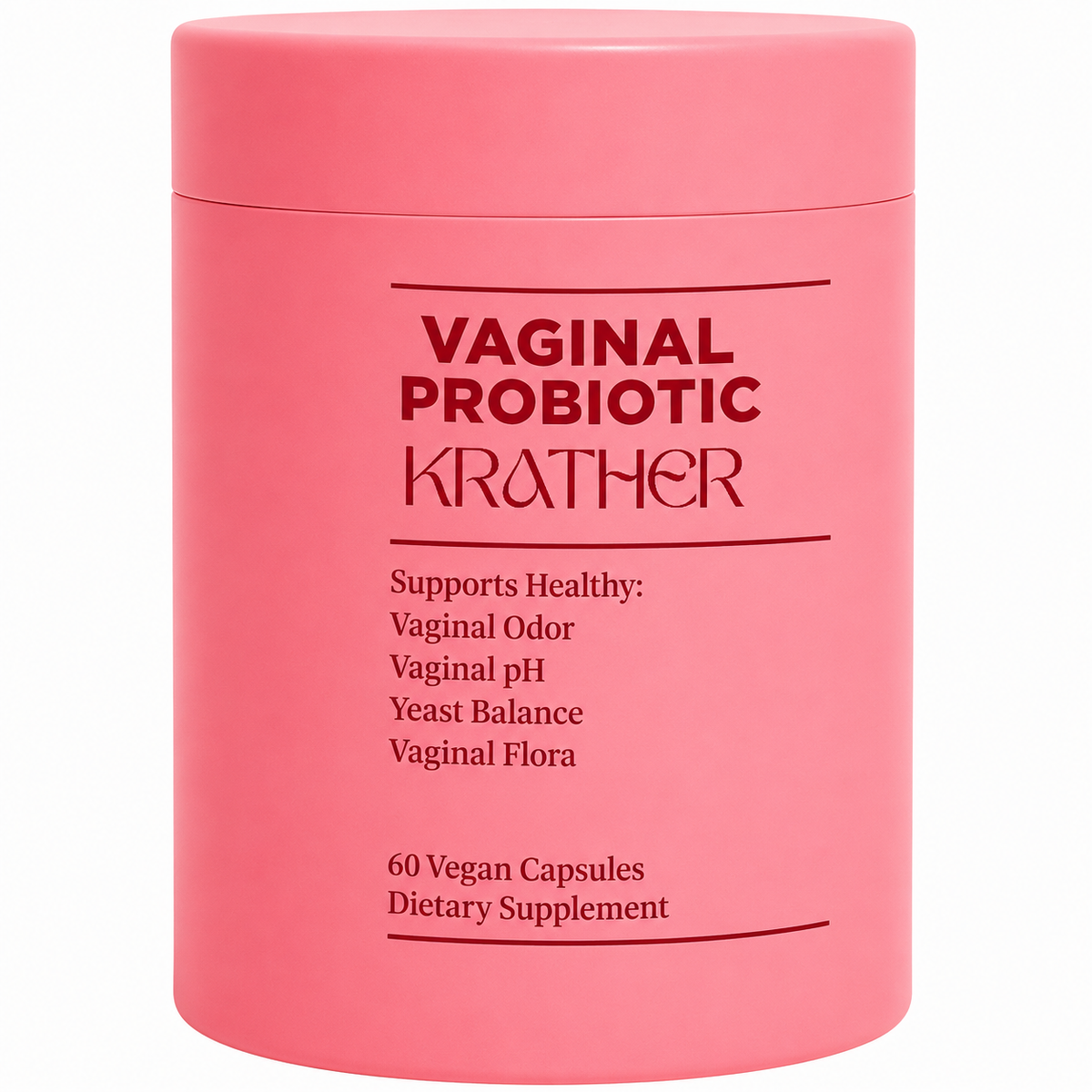 IntimaCare™ Probiótico para el equilibrio íntimo femenino (60 cápsulas)